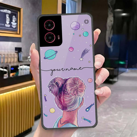 Motorola Moto G45 Cover - Onation Your Name Series - HQ Premium Shine Durable Shatterproof Case