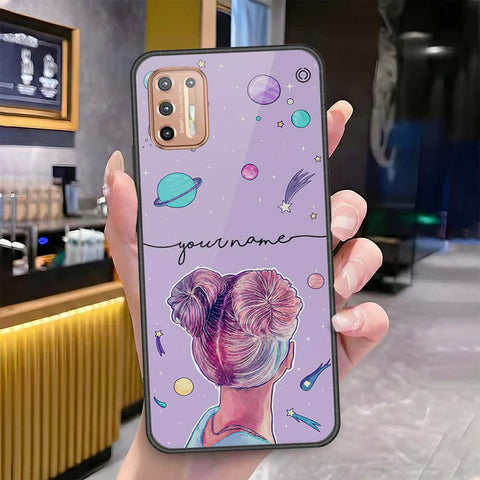 Motorola Moto G9 Plus Cover - Onation Your Name Series - HQ Premium Shine Durable Shatterproof Case