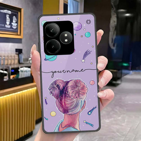 Realme GT 6 Cover - Onation Your Name Series - HQ Premium Shine Durable Shatterproof Case