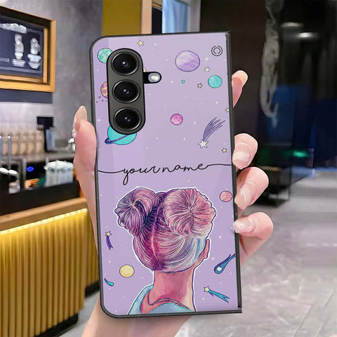 Samsung Galaxy Z Fold 7 Cover - Onation Your Name Series - HQ Premium Shine Durable Shatterproof Case