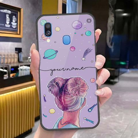 Samsung Galaxy A40 Cover - Onation Your Name Series - HQ Premium Shine Durable Shatterproof Case