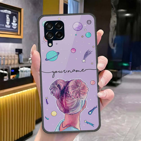 Samsung Galaxy M53 Cover - Onation Your Name Series - HQ Premium Shine Durable Shatterproof Case