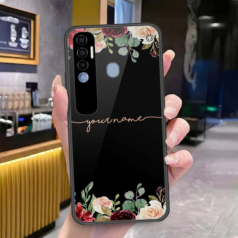 Tecno Spark 7 Pro Cover - Onation Your Name Series - HQ Premium Shine Durable Shatterproof Case