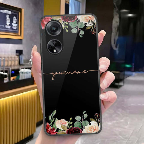 Oppo A98 Cover - Onation Your Name Series - HQ Premium Shine Durable Shatterproof Case