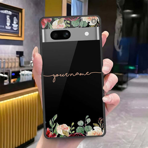 Google Pixel 7a Cover - Onation Your Name Series - HQ Ultra Shine Premium Infinity Glass Soft Silicon Borders Case