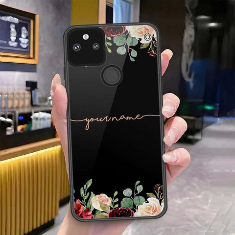 Google Pixel 5a 5G Cover - Onation Your Name Series - HQ Premium Shine Durable Shatterproof Case