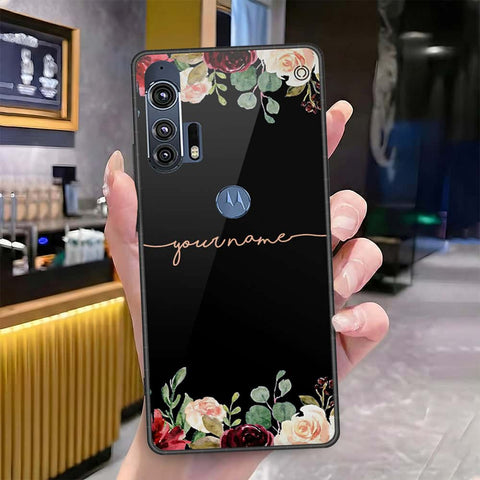Motorola Edge Plus 2020 Cover - Onation Your Name Series - HQ Premium Shine Durable Shatterproof Case