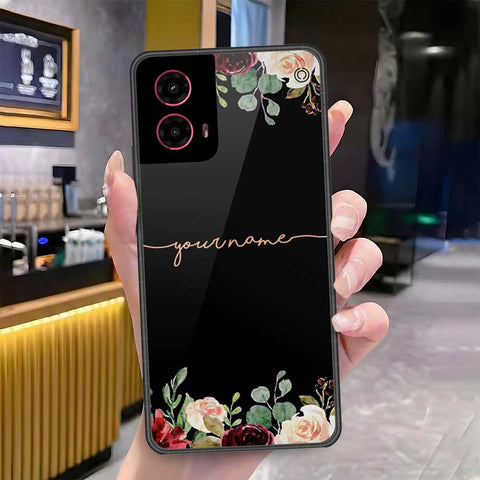 Motorola Moto G45 Cover - Onation Your Name Series - HQ Premium Shine Durable Shatterproof Case