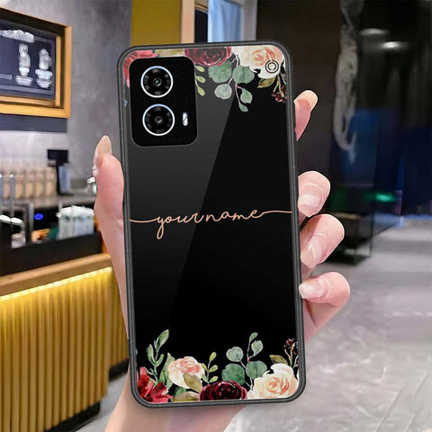 Motorola Moto G34 Cover - Onation Your Name Series - HQ Premium Shine Durable Shatterproof Case