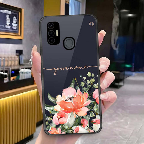 Tecno Spark 7T Cover - Onation Your Name Series - HQ Premium Shine Durable Shatterproof Case