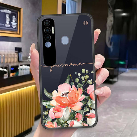 Tecno Spark 7 Pro Cover - Onation Your Name Series - HQ Premium Shine Durable Shatterproof Case