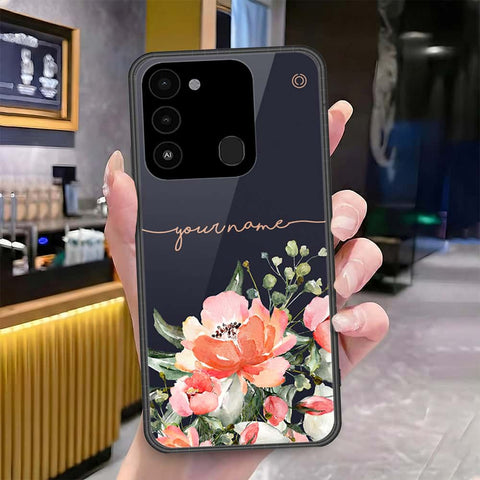 Tecno Spark 8C Cover - Onation Your Name Series - HQ Premium Shine Durable Shatterproof Case