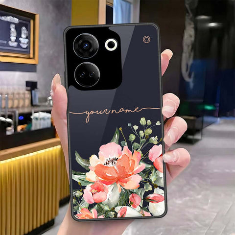 Tecno Camon 20 Cover - Onation Your Name Series - HQ Premium Shine Durable Shatterproof Case