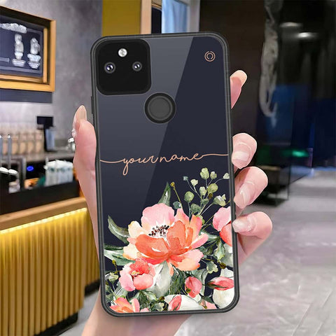 Google Pixel 5a 5G Cover - Onation Your Name Series - HQ Premium Shine Durable Shatterproof Case
