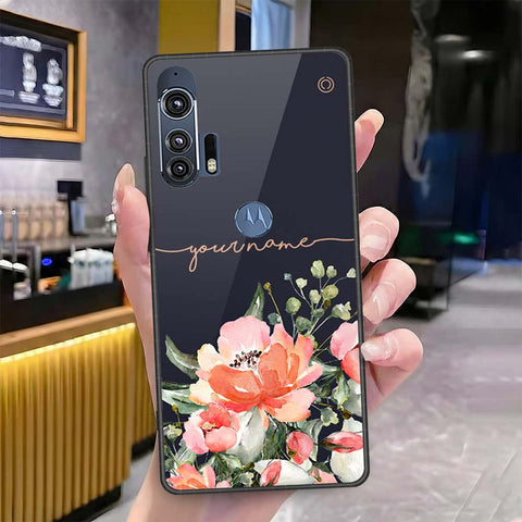 Motorola Edge Plus 2020 Cover - Onation Your Name Series - HQ Premium Shine Durable Shatterproof Case