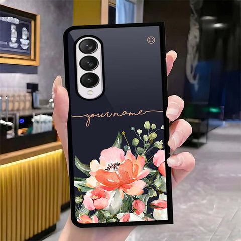 Samsung Galaxy Z Fold 4 5G Cover - Onation Your Name Series - HQ Premium Shine Durable Shatterproof Case