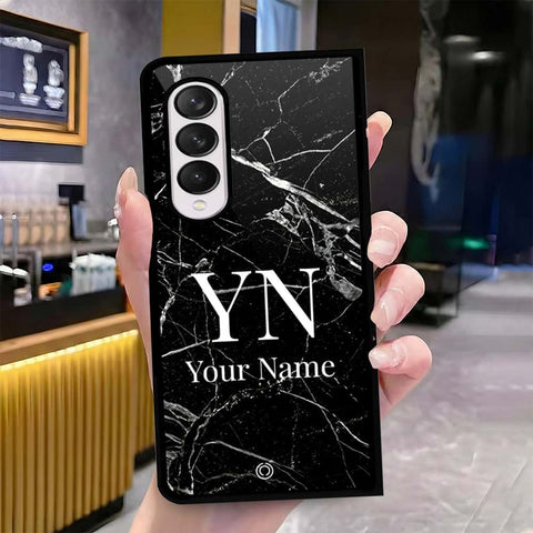 Samsung Galaxy Z Fold 4 5G Cover - Onation Your Name Series - HQ Premium Shine Durable Shatterproof Case