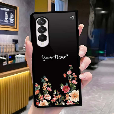 Samsung Galaxy Z Fold 4 5G Cover - Onation Your Name Series - HQ Premium Shine Durable Shatterproof Case