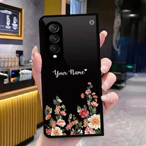 Samsung Galaxy Z Fold 3 5G Cover - Onation Your Name Series - HQ Premium Shine Durable Shatterproof Case