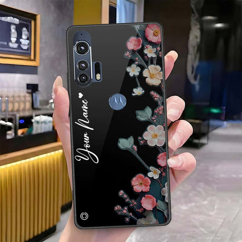 Motorola Edge Plus 2020 Cover - Onation Your Name Series - HQ Premium Shine Durable Shatterproof Case