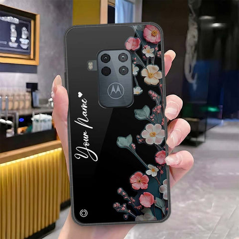 Motorola One Zoom Cover - Onation Your Name Series - HQ Premium Shine Durable Shatterproof Case