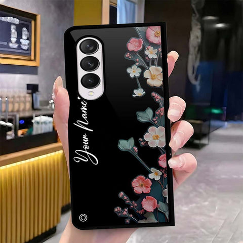 Samsung Galaxy Z Fold 4 5G Cover - Onation Your Name Series - HQ Premium Shine Durable Shatterproof Case