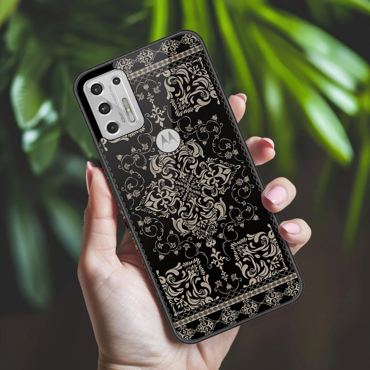 Motorola Moto G Stylus 5G 2021 Cover - ONation Persian Rugs Series 2 - HQ Premium Shine Durable Shatterproof Case