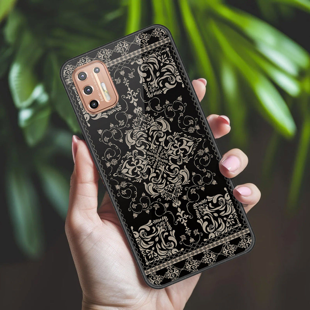 Motorola Moto G9 Plus Cover - ONation Persian Rugs Series 2 - HQ Premium Shine Durable Shatterproof Case