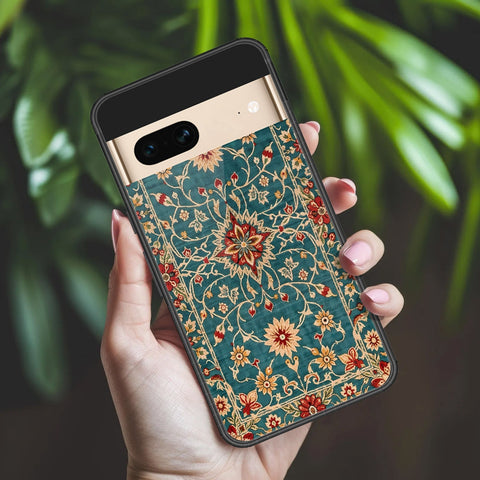 Samsung Galaxy A37 Cover - ONation Persian Rugs Series 2 - HQ Ultra Shine Premium Infinity Glass Soft Silicon Borders Case