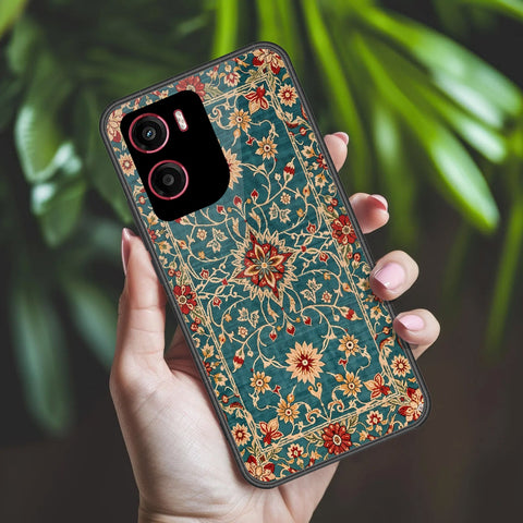 Motorola Moto E15 Cover - ONation Persian Rugs Series 2 - HQ Premium Shine Durable Shatterproof Case