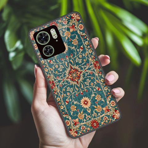 Motorola Edge 40 Cover - ONation Persian Rugs Series 2 - HQ Premium Shine Durable Shatterproof Case