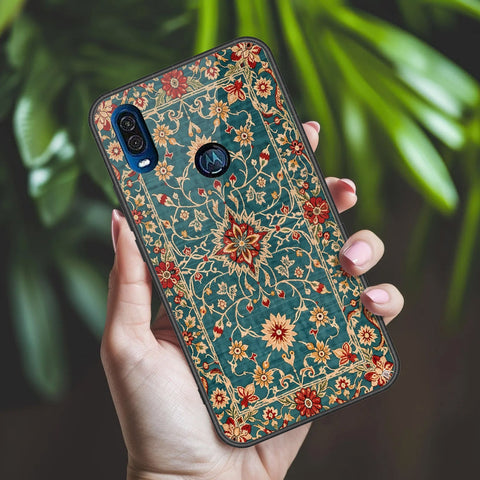 Motorola Edge Plus Cover - ONation Persian Rugs Series 2 - HQ Premium Shine Durable Shatterproof Case