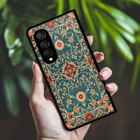 Samsung Galaxy Z Fold 4 5G Cover - ONation Persian Rugs Series 2 - HQ Premium Shine Durable Shatterproof Case