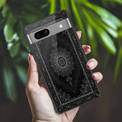 Google Pixel 7a Cover - ONation Persian Rugs Series 2 - HQ Ultra Shine Premium Infinity Glass Soft Silicon Borders Case