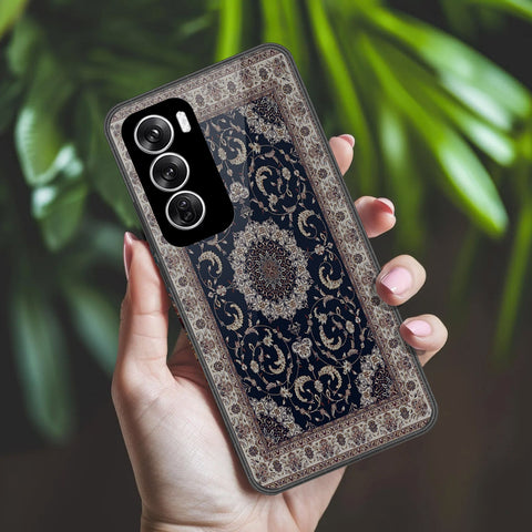 Oppo Reno 12 Cover - ONation Persian Rugs Series 2 - HQ Premium Shine Durable Shatterproof Case