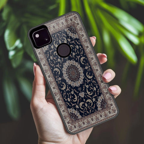 Google Pixel 4a 4G Cover - ONation Persian Rugs Series 2 - HQ Premium Shine Durable Shatterproof Case