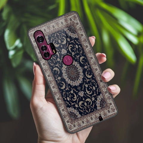 Motorola Edge Plus Cover - ONation Persian Rugs Series 2 - HQ Premium Shine Durable Shatterproof Case