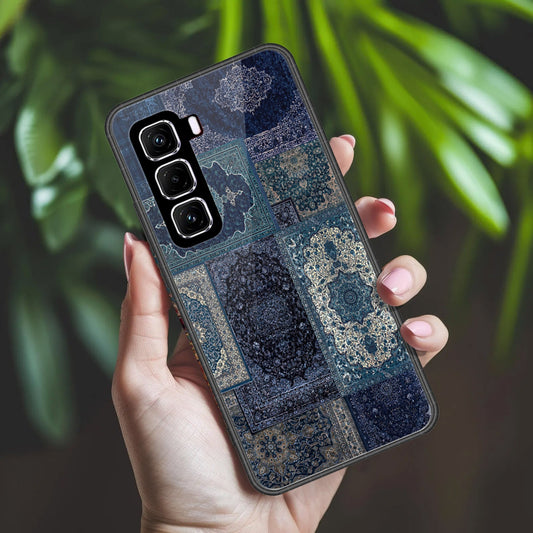 Infinix Hot 50 4G Cover - ONation Persian Rugs Series 2 - HQ Premium Shine Durable Shatterproof Case (Fast Delivery)(AH)