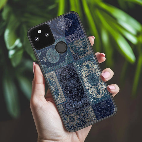 Google Pixel 5a 5G Cover - ONation Persian Rugs Series 2 - HQ Premium Shine Durable Shatterproof Case