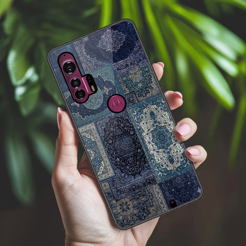 Motorola Edge Plus Cover - ONation Persian Rugs Series 2 - HQ Premium Shine Durable Shatterproof Case