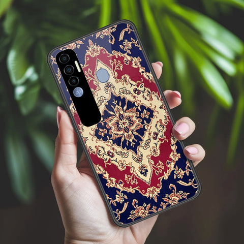Tecno Spark 7 Pro Cover - ONation Persian Rugs Series 2 - HQ Premium Shine Durable Shatterproof Case