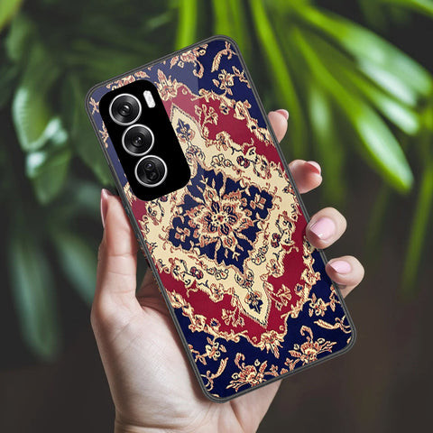 Oppo Reno 12 Cover - ONation Persian Rugs Series 2 - HQ Premium Shine Durable Shatterproof Case