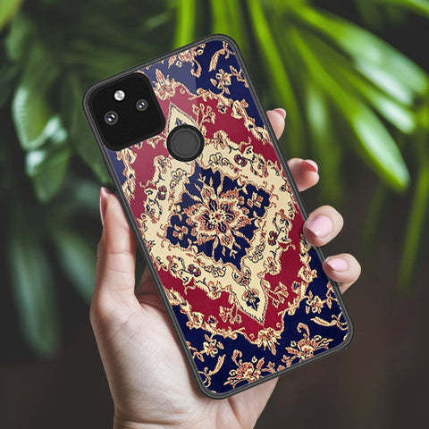 Google Pixel 5a 5G Cover - ONation Persian Rugs Series 2 - HQ Premium Shine Durable Shatterproof Case