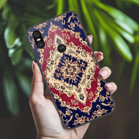 Motorola P30 Play Cover - ONation Persian Rugs Series 2 - HQ Premium Shine Durable Shatterproof Case