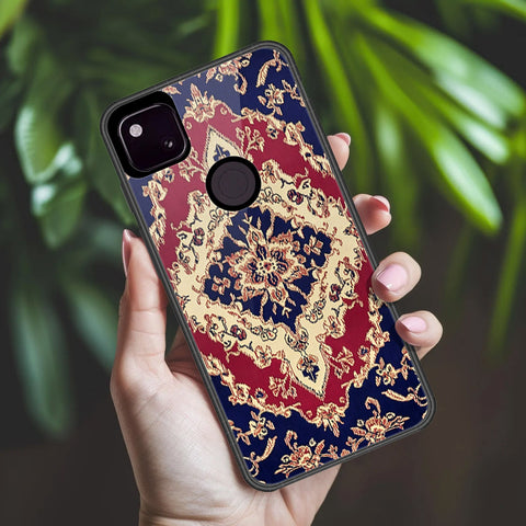 Google Pixel 4a 4G Cover - ONation Persian Rugs Series 2 - HQ Premium Shine Durable Shatterproof Case