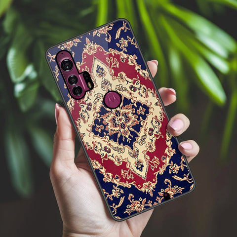 Motorola Edge Plus Cover - ONation Persian Rugs Series 2 - HQ Premium Shine Durable Shatterproof Case