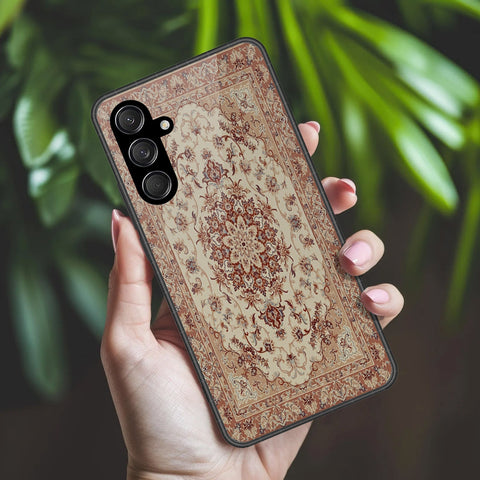 Samsung Galaxy A37 Cover - ONation Persian Rugs Series 2 - HQ Ultra Shine Premium Infinity Glass Soft Silicon Borders Case