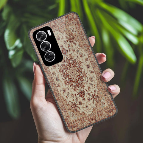 Oppo Reno 12 Cover - ONation Persian Rugs Series 2 - HQ Premium Shine Durable Shatterproof Case