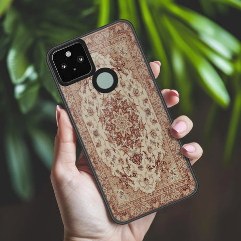Google Pixel 5 Cover - ONation Persian Rugs Series 2 - HQ Premium Shine Durable Shatterproof Case
