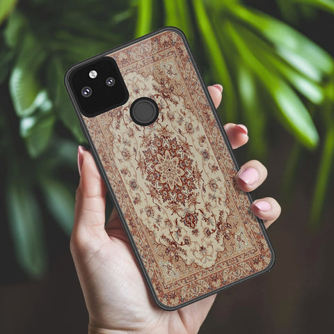 Google Pixel 5a 5G Cover - ONation Persian Rugs Series 2 - HQ Premium Shine Durable Shatterproof Case